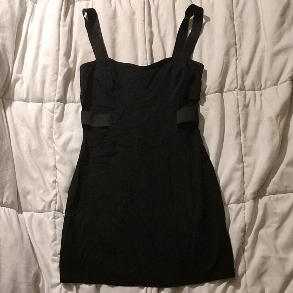 Black Cutout Bodycon Dress